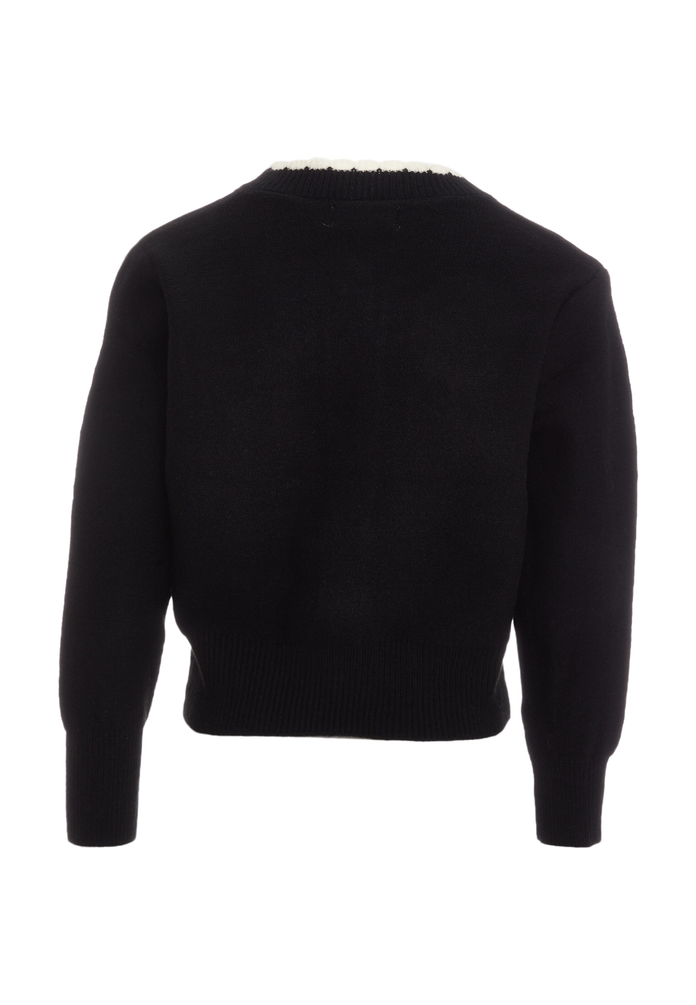 CARNEA Strickjacke in Schwarz