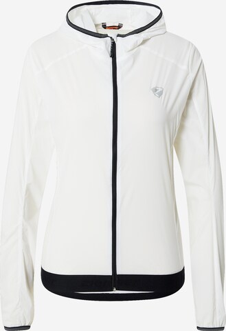 Veste de sport 'NORIA' ZIENER en blanc : devant