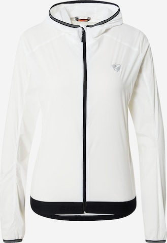 ZIENER Athletic Jacket 'NORIA' in White: front