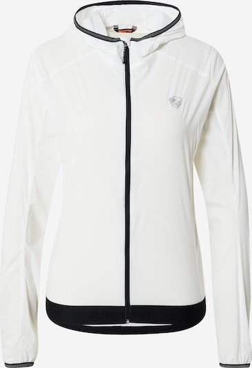 ZIENER Athletic Jacket 'NORIA' in Grey / Black / White, Item view