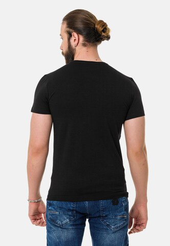 CIPO & BAXX T-Shirt in Schwarz