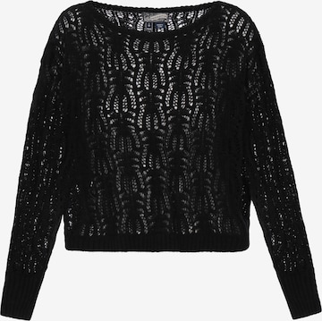 Pull-over 'Vintage' DreiMaster Vintage en noir : devant