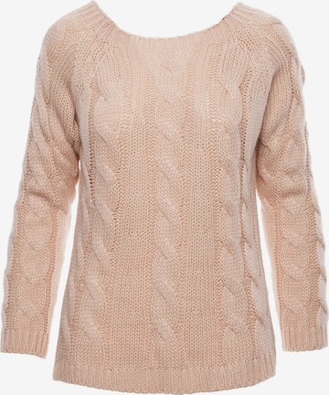 made of emotion Trui in Roze: voorkant