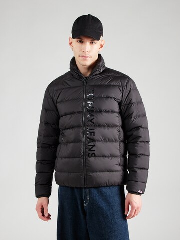 Veste d’hiver Tommy Jeans en noir : devant
