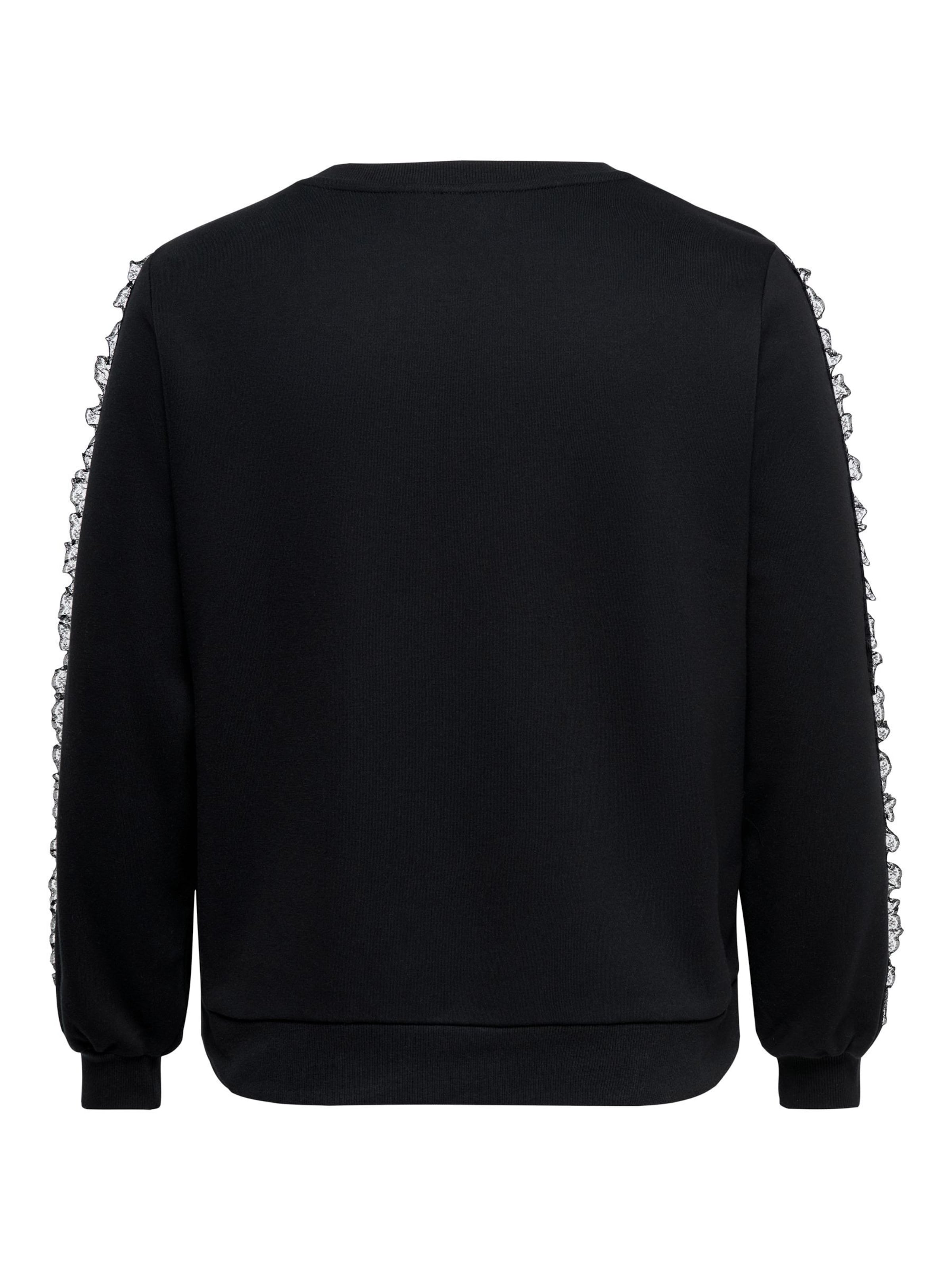 ONLY Carmakoma Sweatshirt 'CAR BEATRIX' in Zwart