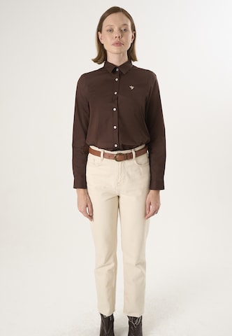 Felix Hardy Blouse in Brown