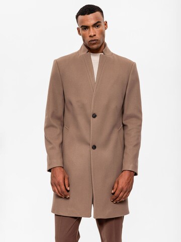 Antioch Between-seasons coat in Beige: front