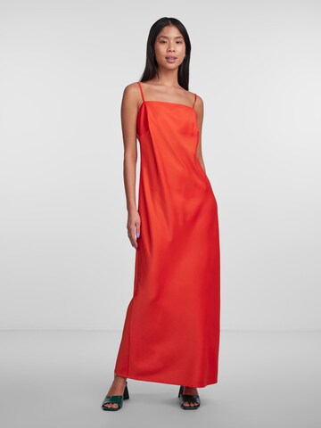 PIECES Evening Dress 'JOSEPHIN' in Orange: front