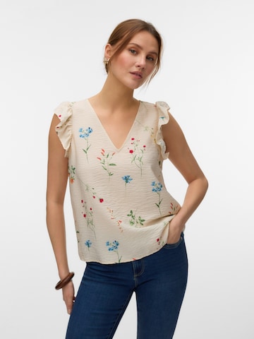 VERO MODA Blouse 'VMJOSIE' in Beige: front