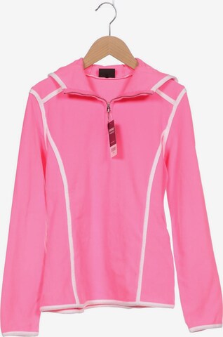 BOGNER Sweatshirt & Zip-Up Hoodie in S in Pink: front