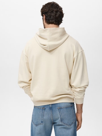 MANGO MAN Sweatshirt 'BERLIN' i beige