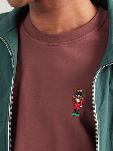 Iriedaily Shirt 'Nutcrax' in Rood