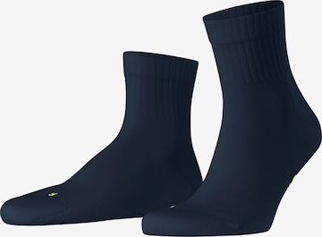 FALKE Füßlinge 'Run Rib' in Blau: Vorderseite