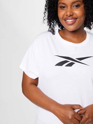 ReebokTehnička sportska majica 'Graphic Vector' - bijela boja
