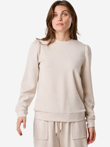 Seaside Sweatshirt 'Lounge'‌‌‌‌‌‌‌‌‌ in Beige: Vorderseite