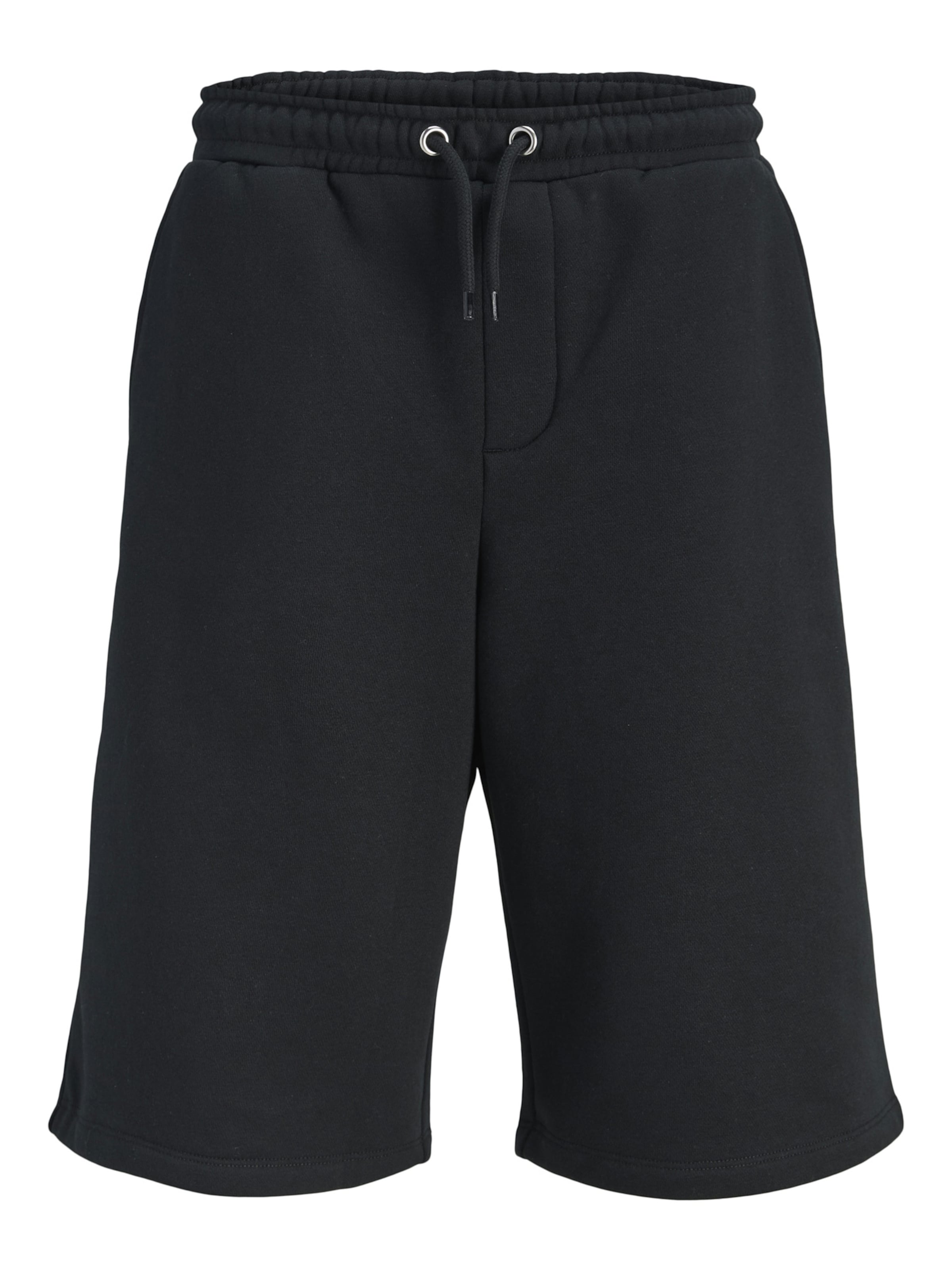 Jack & Jones Junior Regular Shorts 'Towen Falls' in Schwarz: Vorderseite