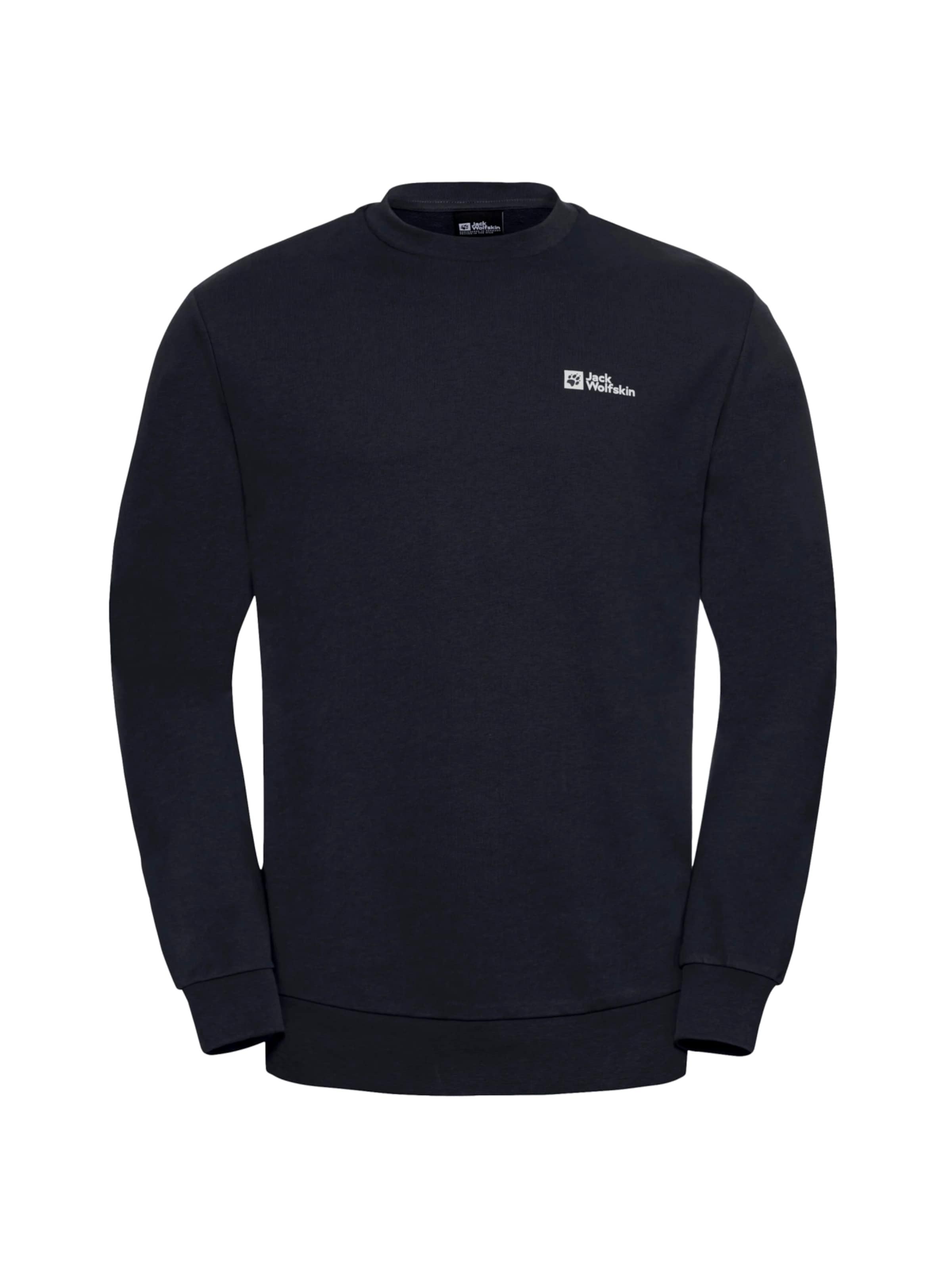 JACK WOLFSKIN Sweatshirt 'Essential' in Blue: front