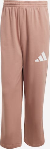 Pantalon de sport 'Essentials' ADIDAS SPORTSWEAR en rose : devant