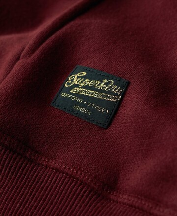 Veste de survêtement Superdry & Co en rouge