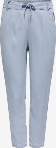 ONLY - Tapered Pantalón plisado 'ONLPoptrash' en azul: frente