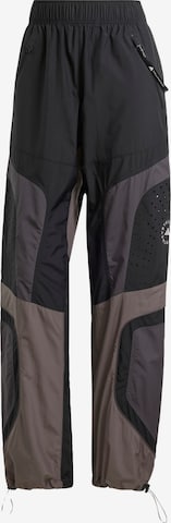 ADIDAS BY STELLA MCCARTNEY Tapered Workout Pants in Black: front