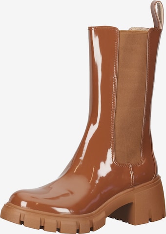 STEVE MADDEN Chelsea boots in Brown: front