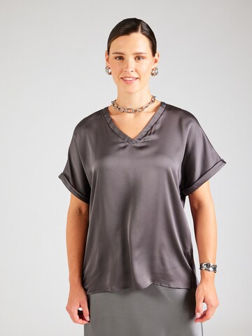 ONLY Carmakoma Blouse 'CARBrynja' in Grey: front