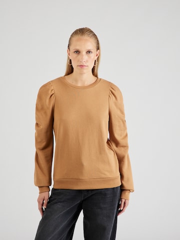 GAP Sweatshirt in Bruin: voorkant