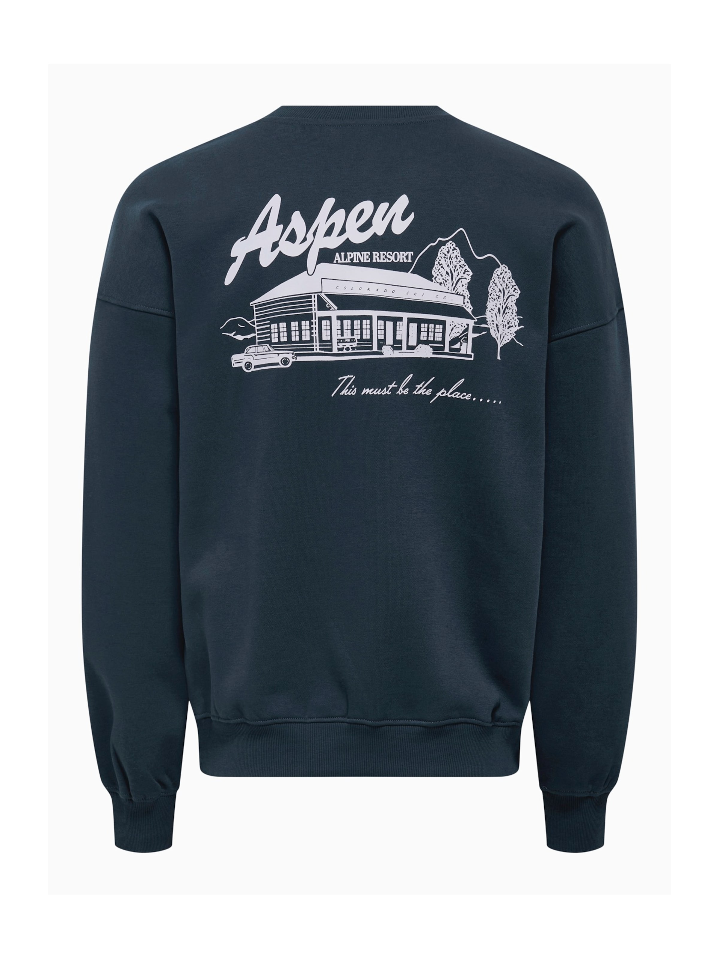 Only & Sons Μπλούζα φούτερ 'ONSCERES SKI' σε μπλε