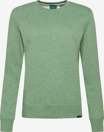 Superdry Sweatshirt in Groen: voorkant