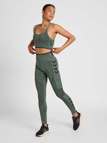 Bustier Soutien-gorge de sport Hummel en vert