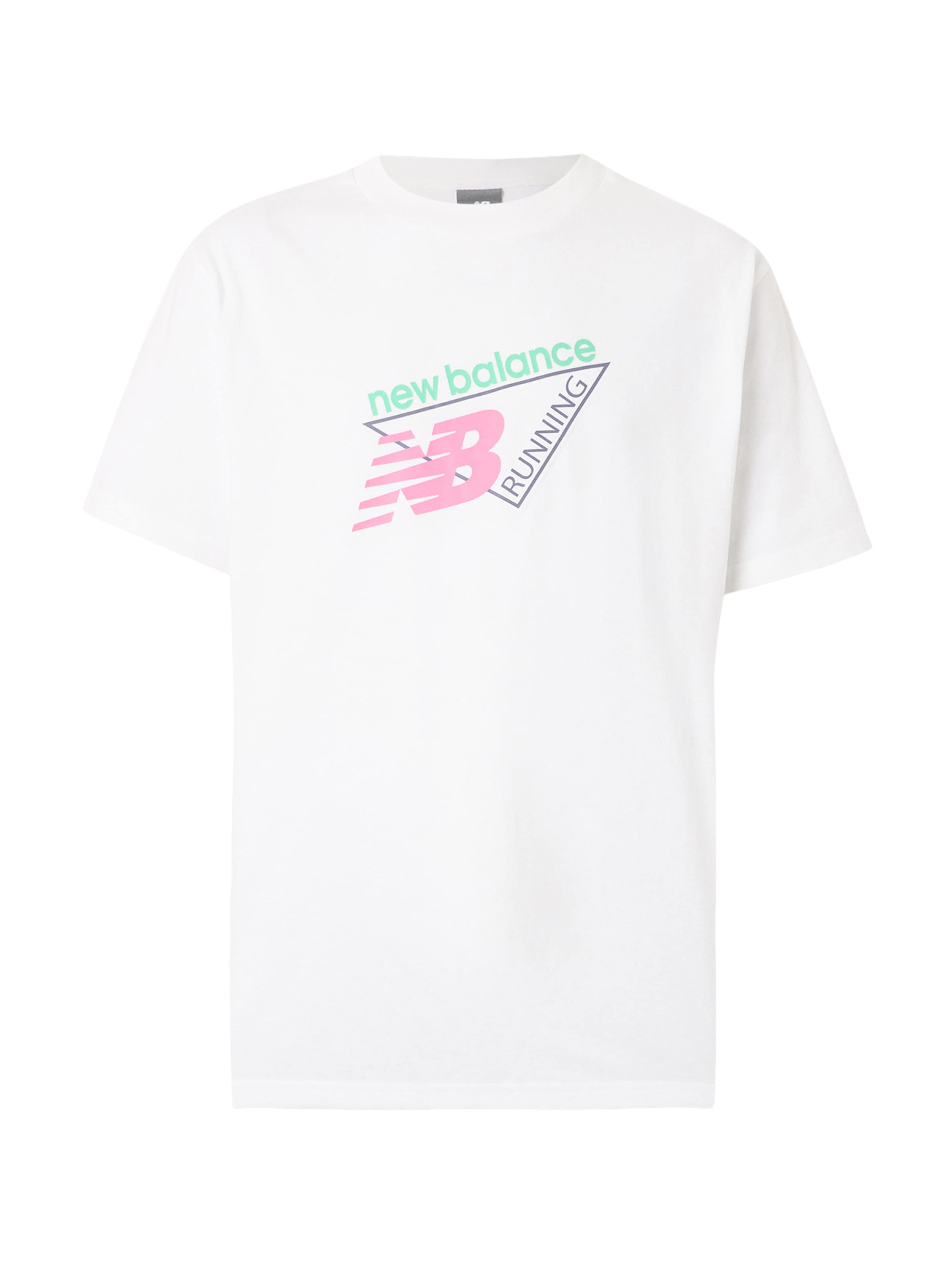 new balance Футболка 'Classic' в Белый: спереди