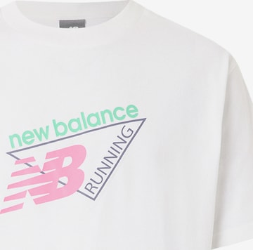 new balance Футболка 'Classic' в Белый: спереди