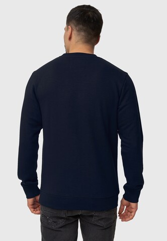 INDICODE JEANS Sweatshirt 'Baxter' in Blau