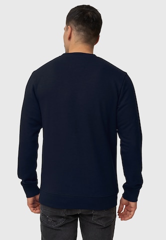 INDICODE JEANS Sweatshirt 'Baxter' in Blau