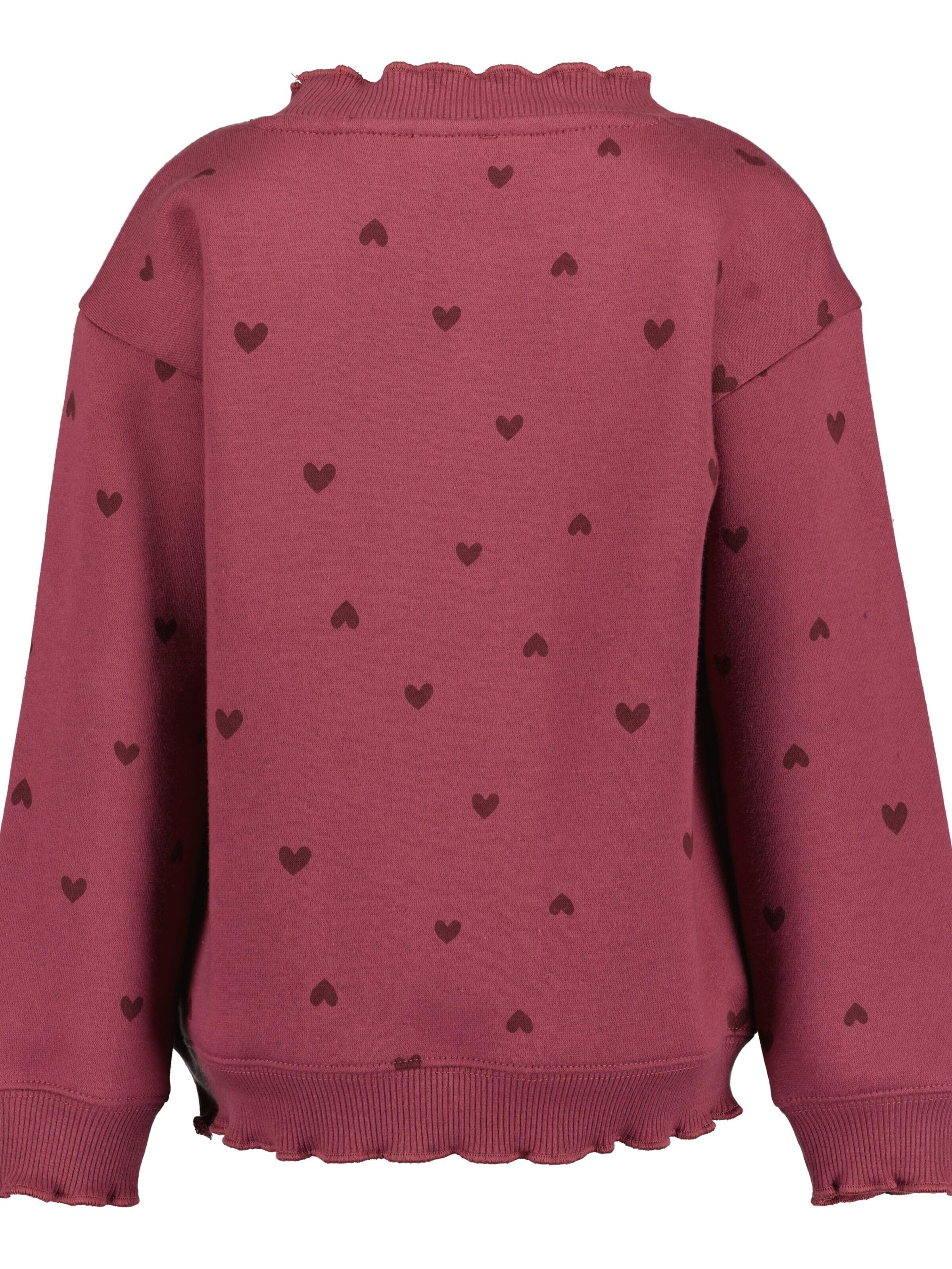 BLUE SEVEN Sweatshirt‌‌‌‌‌ in Rot