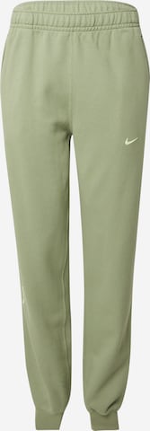 Nike Sportswear Tapered Housut 'NOCTA' värissä vihreä: etupuoli