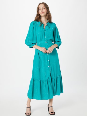 Closet London Shirt dress in Blue: front