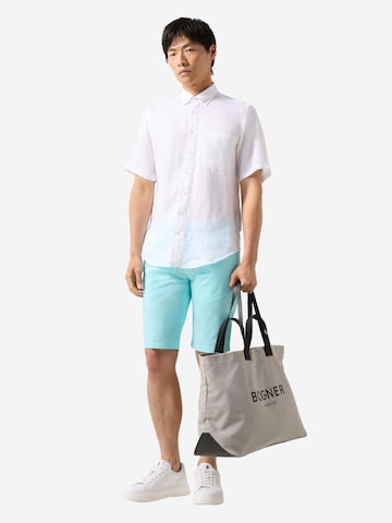 BOGNER Regular fit Button Up Shirt 'Lykos' in White
