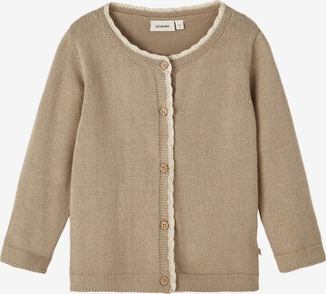 Cardigan NAME IT en beige : devant