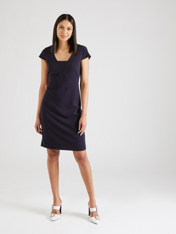 COMMA Sheath Dress in Blue: front