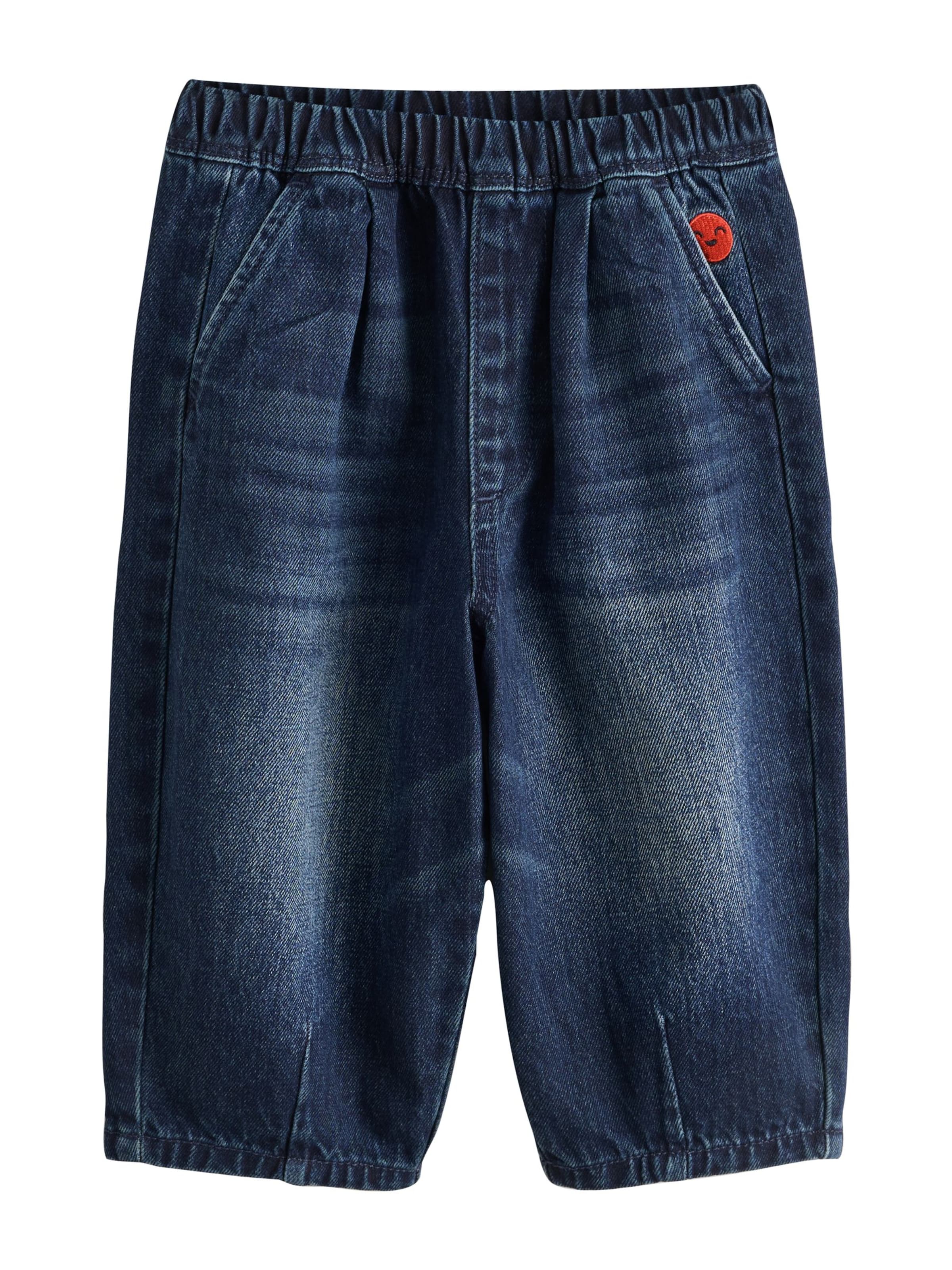 Next Baggy Jeans in Blau: Vorderseite