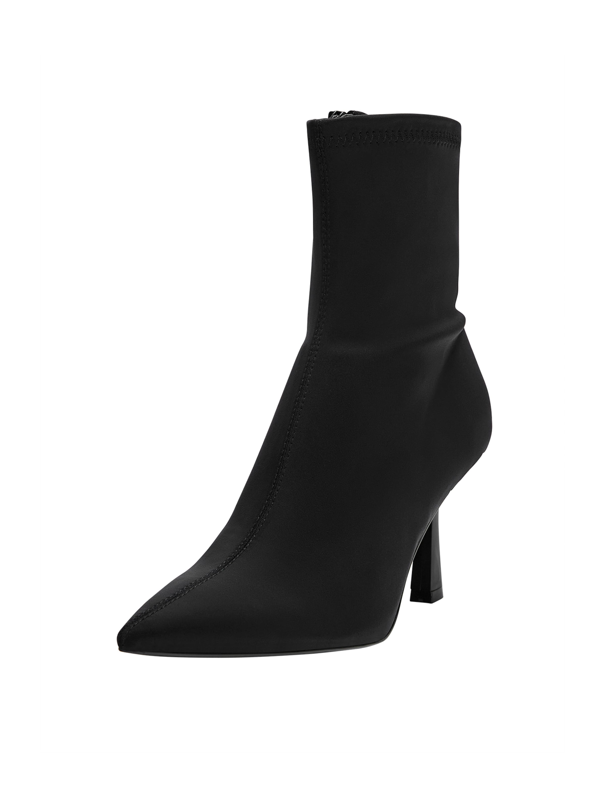 Pull&Bear Stiefelette in Schwarz: Vorderseite