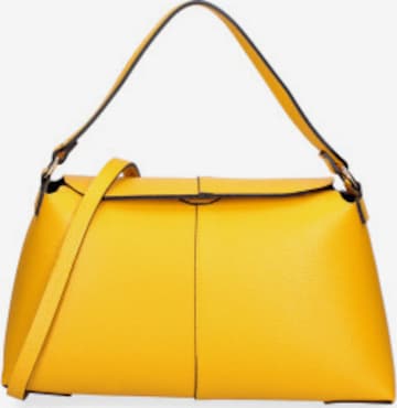 Borsa a spalla di Roberta Rossi in giallo: frontale