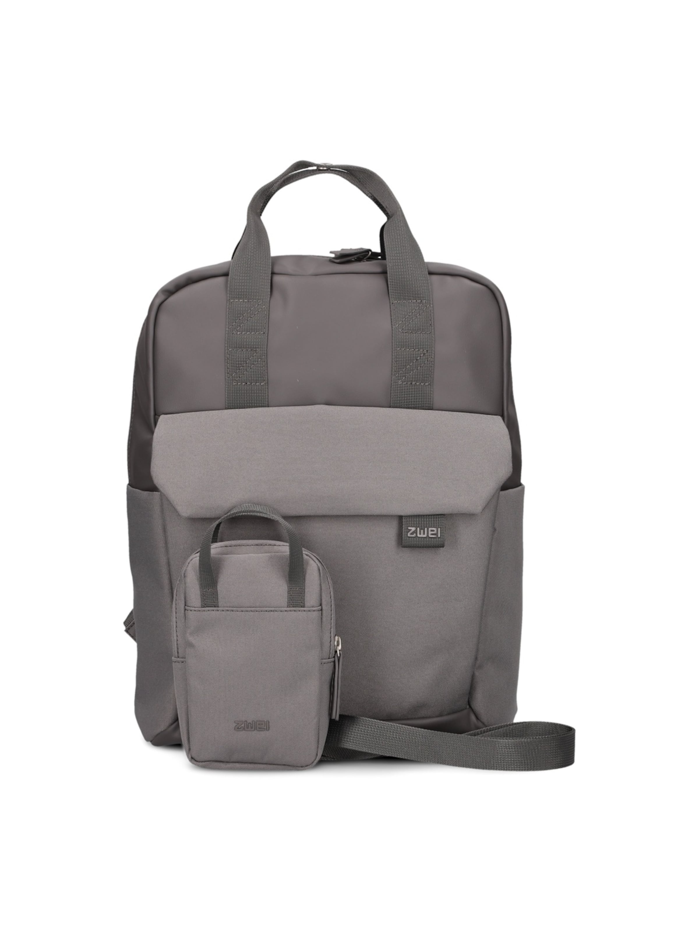 Zaino 'LOU LUR160' di ZWEI in grigio