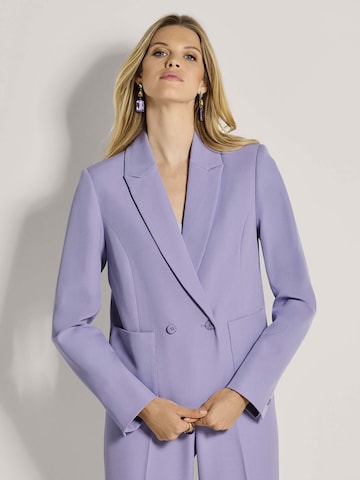 Blazer MADELEINE en violet : devant