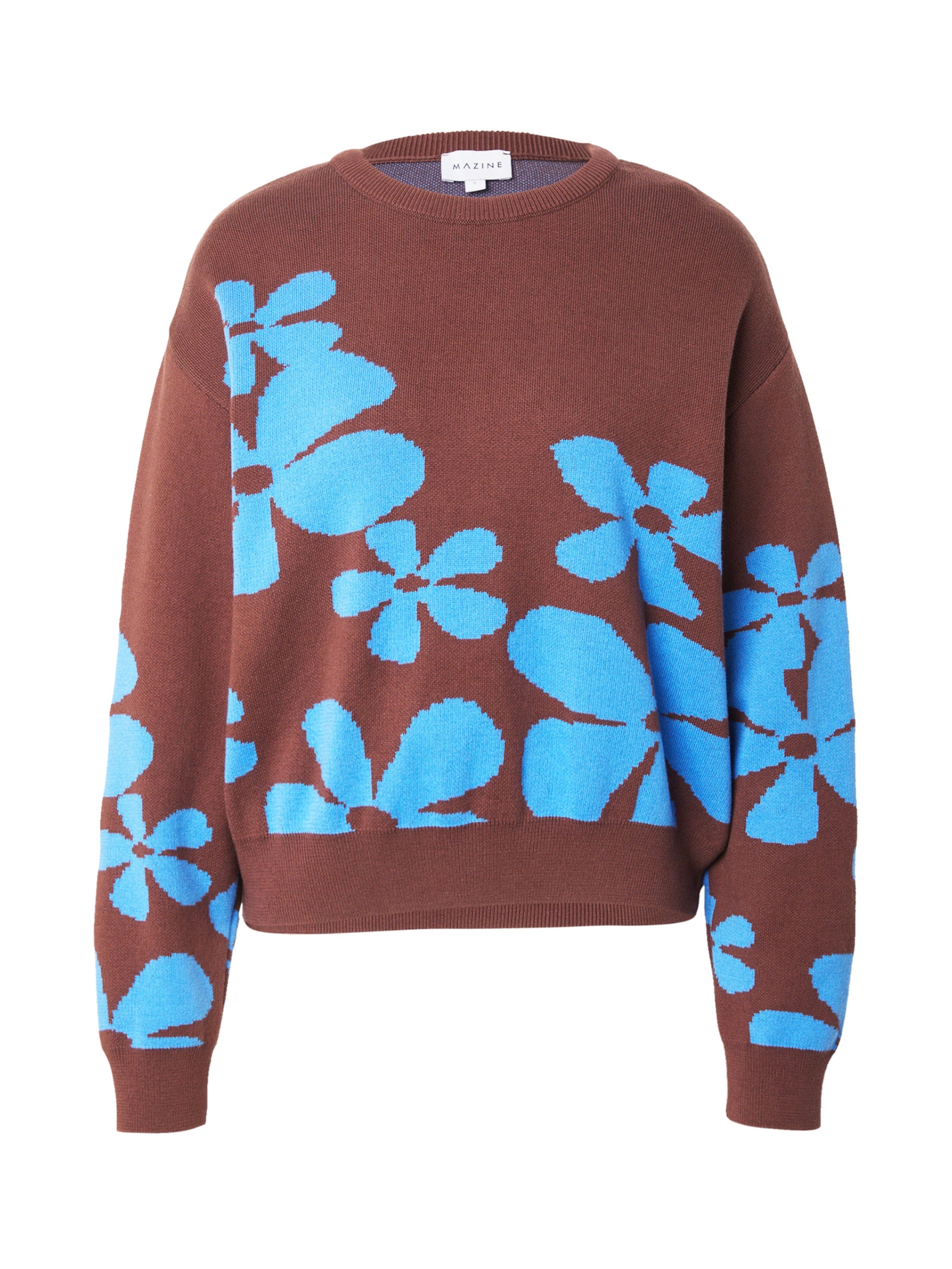 mazine Svetr – hnědá: přední strana