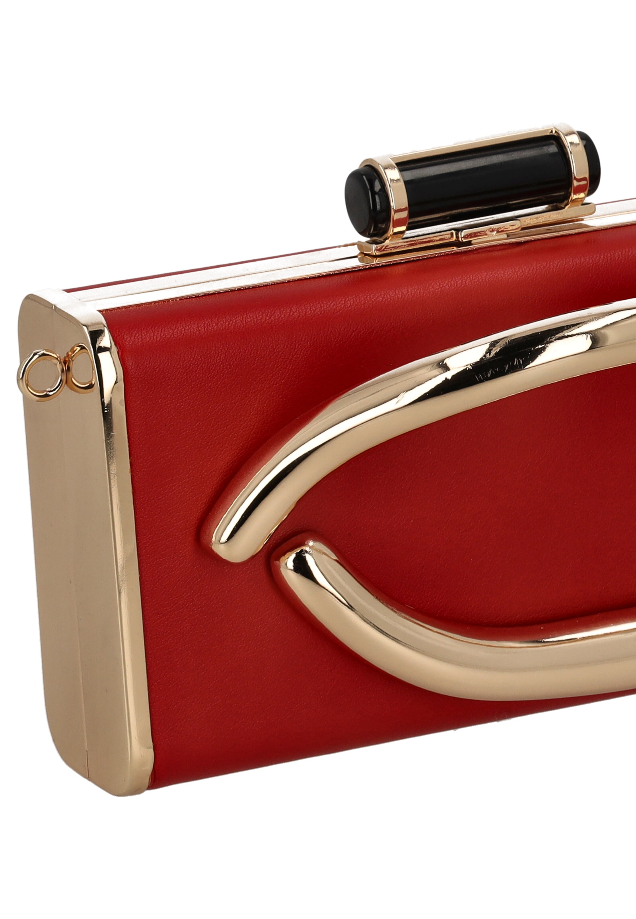 faina Clutch in Red