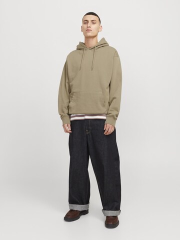 Felpa 'JJECharge' di JACK & JONES in verde