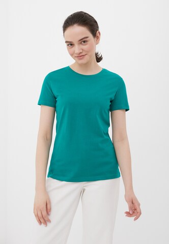 Finn Flare Shirt 'Basic' in Blau: Vorderseite